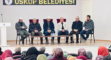 Üsküp'te Umre'den Dönen Vatandaşlar İçin Mevlid Programı Düzenlendi