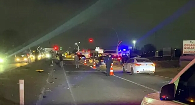3 aracın karıştığı kazada motosikletin sürücüsü öldü