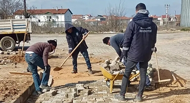 Babaeski'de Altyapı ve Üstyapı İyileştirme Çalışmaları Devam Ediyor