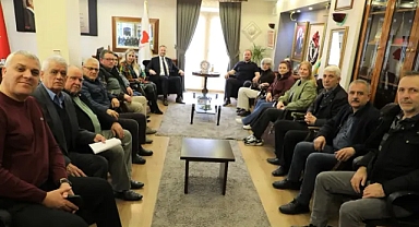 Başkan Bulut, Mahalle Muhtarlarıyla Bir Araya Geldi