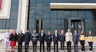 Başkan Bulut’tan 112 Acil Çağrı Merkezi’ne Bayram Ziyareti