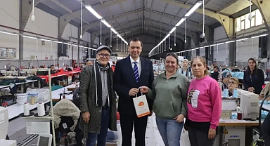 Başkan Ercan Özalp'ten Kadınlara Anlamlı Ziyaret