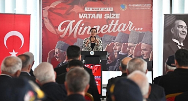 CANDAN BAŞKAN GAZİLERİ BAĞRINA BASTI