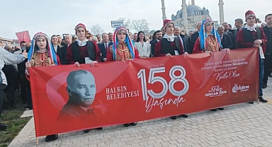 Edirne'de 158. Yıl Kutlamaları! Coşkulu Tören ve Kortej Yürüyüşü
