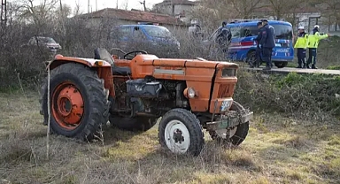 Edirne’de devrilen traktörün altında kalan çiftçi öldü