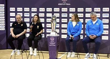 Kadınlar Türkiye Dörtlü Finali'nde karşılaşacak Çimsa ÇBK Mersin ile Emlak Konut, kupayı kazanmak istiyor