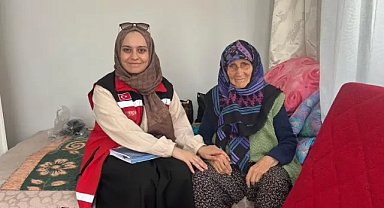 Kırklareli'nde 90 Yaş Üstü Büyükler Ziyaret Edildi