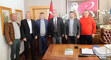 Kırklareli'ndeki Kooperatif Başkanlarından Hayırlı Olsun Ziyareti