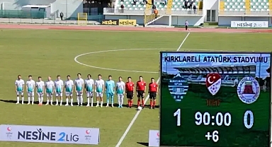 Kırklarelispor Evinde Isparta 32 Spor'u Tek Golle Geçti