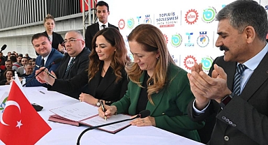 TEKİRDAĞ BÜYÜKŞEHİR BELEDİYESİ İLE GENEL-İŞ SENDİKASI ARASINDA TOPLU İŞ SÖZLEŞMESİ İMZALANDI