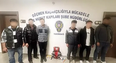 Tekirdağ’da 3 göçmen kaçakçılığı şüphelisi tutuklandı