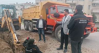 Babaeski'de Atatürk Mahallesi'nde İçme Suyu Hattı Yenileniyor