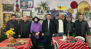 Dr. Fırat Yayla'dan Pavli Atölye Köy Kahvehanesi'ne Anlamlı Ziyaret