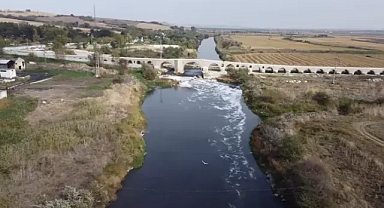 Ergene Nehri'nin suyu 3'üncü derece kirli çıktı