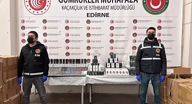 Kapıkule'deki TIR'da 463 kilo kimyasal madde ele geçirildi