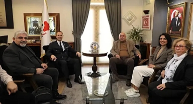 Bulgaristan'dan Gelen Heyet Kırklareli Belediye Başkanını Ziyaret Etti