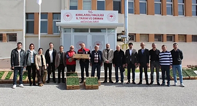 Kırklareli'nde Üreticiye Fide Desteği: 30 Bin Fide Toprakla Buluşuyor