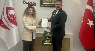 Lalapaşa'da Kütüphaneler Haftası'nda Ziyaret