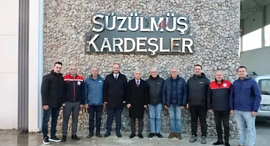 Vali Uğur Turan'dan Süt Ürünleri Sektörüne Destek Ziyaretleri