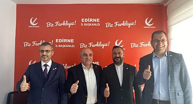 Yeniden Refah Partisi Edirne'de Büyüyor: Mustafa Tavukçu Partiye Katıldı
