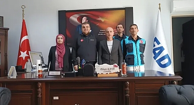 YESEVİ ARAMA KURTARMA EKİBİNDEN ANLAMLI ZİYARET
