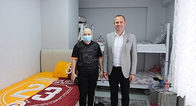 Başkan Bulut'tan Galatasaraylı Nilsu'ya Moral Desteği