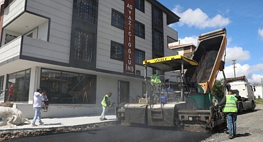 Başkan Çetin Üstyapı Çalışmalarını İnceledi