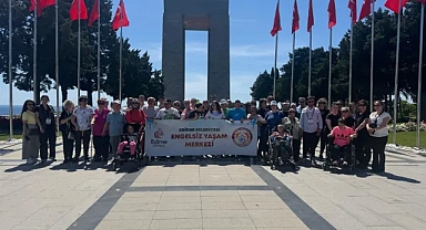 Edirne Belediyesi’nden Engelliler Haftası’nda Çanakkale’ye Tarihi Yolculuk