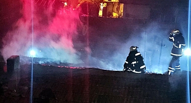 Edirne'de yangın; 3 evde hasar oluştu