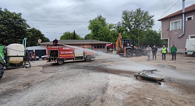 Kavaklı Belediyesi'nde Yangın Tatbikatı Gerçekleştirildi