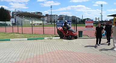 Kırklareli Atatürk Stadyumu 19 Mayıs'a Hazırlanıyor 