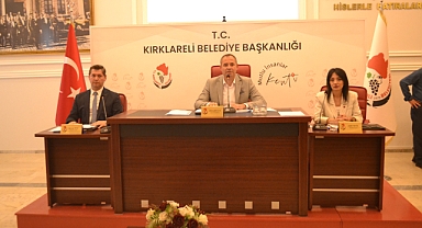 Kırklareli Belediye Meclisi Mayıs Ayı Gündemi Yoğun Geçti