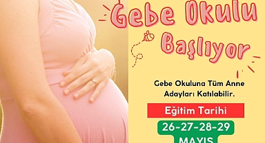 Kırklareli Eğitim ve Araştırma Hastanesi'nde Mayıs 2025 Gebe Okulu Kayıtları Başladı