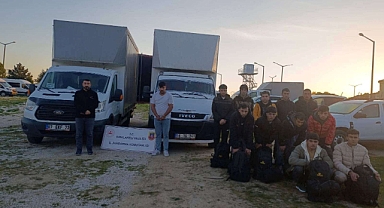 Kırklareli Jandarması 110 Düzensiz Göçmen ve 9 Organizatör Yakaladı!