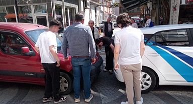 Kırklareli Merkez'de Trafik Kazası: Neyse ki Can Kaybı Yok 