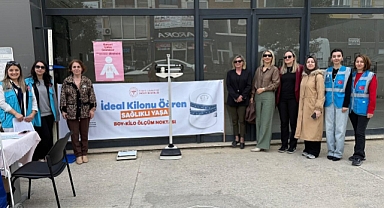 Kırklareli'nde Boy-Kilo Ölçümüyle Obeziteye Karşı Erken Önlem