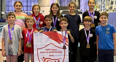 Kırklareli'nden Uluslararası Arenada Büyük Başarı: Yüzmede 14 Madalya!