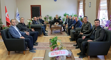 Kırklareli Ticaret Borsası’ndan Rektör Prof. Dr. Rengin Ak’a Ziyaret