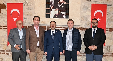 Kırklareli TSO Başkanları Ilık ve Özsan, SGK İl Müdürü Genel’i Ağırladı