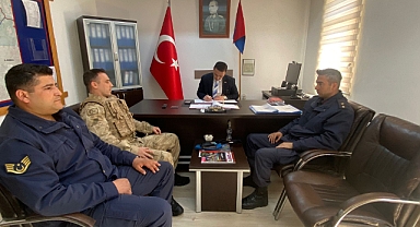 Kofçaz Kaymakamı Neyfel Ören'den Jandarma Komando Bölüğüne Ziyaret 