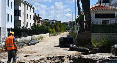 Lüleburgaz’da Zafer Mahallesi’ne Yeni Kanalizasyon Hattı