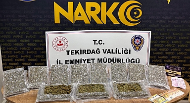 Tekirdağ'da uyuşturucu operasyonunda 10 tutuklama