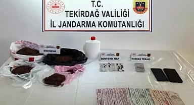 Tekirdağ'da uyuşturucu operasyonunda 8 gözaltı