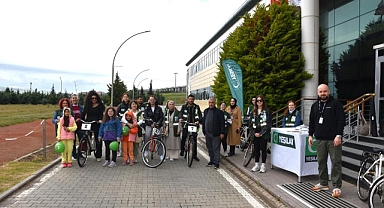 TEKİRDAĞ NKÜ, AİLE HAFTASINI PEDAL ÇEVİREREK KUTLADI