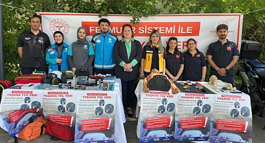 Trafik Güvenliği Etkinliklerine 112 Acil Sağlık ve UMKE Desteği