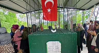 Trakya'nın Manevi Değeri Bolca Nine'ye Kavaklı'dan Ziyaret