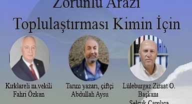 Trakya Toprağıma Dokunma Platformu'ndan Halkı Bilgilendirme Toplantısı