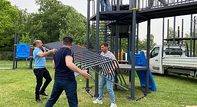 Yeni Oyun Parkıyla Gündüz Onat Festival Alanı Daha Renkli Oluyor