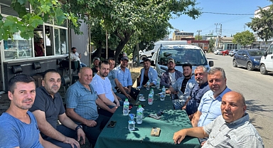 AK Parti Kırklareli İl Başkanı Yunus Ercan Dağtaş Hasat Döneminde Sahada