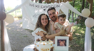 Ali Aybars'ın Ağaçkakan Vadisi'nde Doğayla İç İçe İlk Yaş Kutlaması